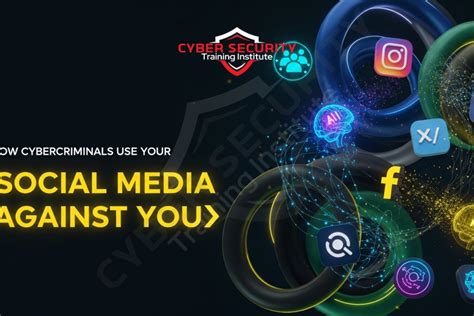 How Cybercriminals Use Your Social Media Against You - Cyber Security ...