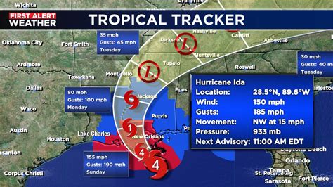 8 a.m. Update: Category 4 Hurricane Ida to hit Louisiana coast today