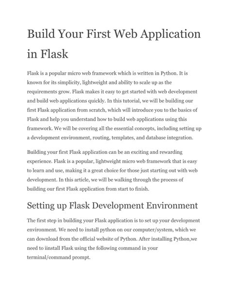 Image result for First Flask Application