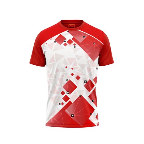 Red Round Neck Half Sleeve Tshirt NextprintrA131 – Next Print