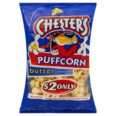 Chester's Butter Puffcorn - Shop Popcorn at H-E-B