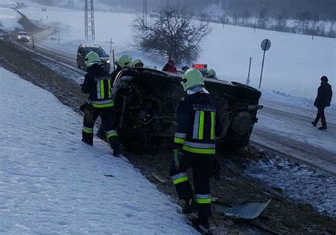 Auto auf Pustertaler Straße umgekippt - UnserTirol24
