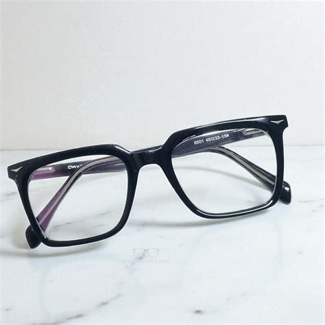 M16 Transparent Rectangular Crutch Glasses for Ptosis – Stylish Support ...