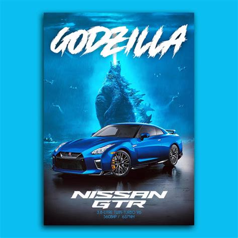 Nissan GTR Poster – Frame Kro