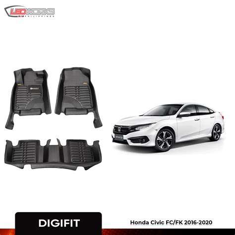 Honda Civic 2016-2022 DIGIFIT Premium Mat | Ledworks Philippines