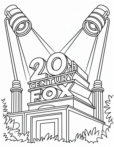 Fox Logo Coloring Pages 的图像结果