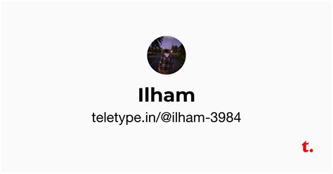 Ilham — Teletype