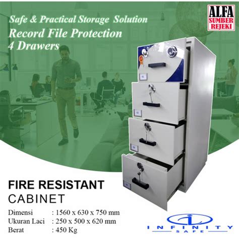 Jual Brankas File 4 laci Maestro Brankas Filling kabinet tahan api ...