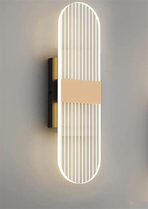 Groeien 15watt Round Shape Nordic LED Sconce Modern Transparent Indoor ...