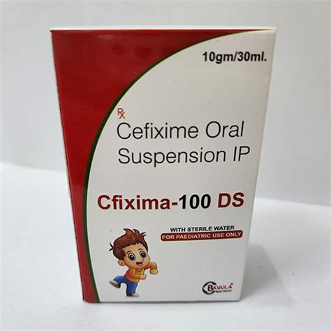 Cfixima 100 DS - Cefixime Oral Suspension IP - Bkyula Biotech