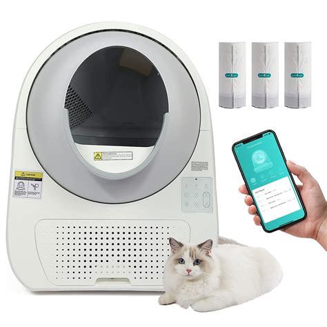 Buy CATLINK Self Cleaning Cat Litter Box, Automatic Wifi App Cats Robot ...