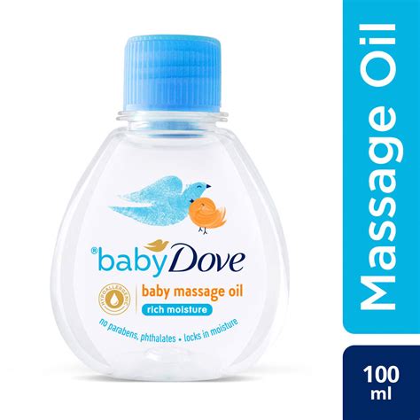 Baby Dove Rich Moisture Baby Massage Oil, 100 ml Price, Uses, Side ...