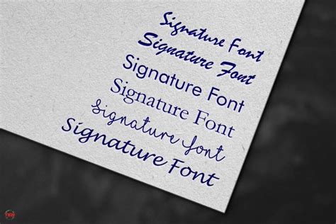 What Are the Best Cursive Fonts for an Elegant Signature? | The ...