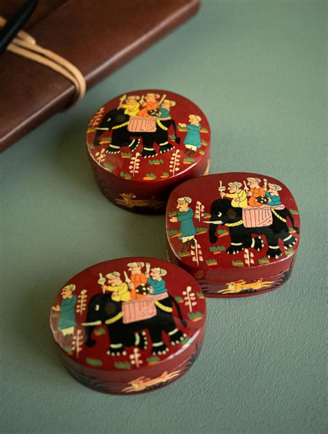 Buy The Shahi Collection. Exclusive, Fine Kashmiri Art Decorative Box ...