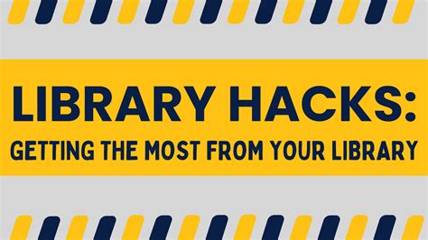 Image result for Library Hacks