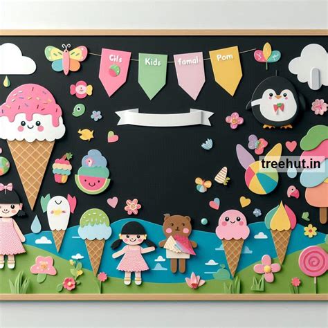 Ice Cream Bulletin Board Ideas and Classroom Activities