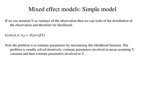 Mixed Model 的图像结果