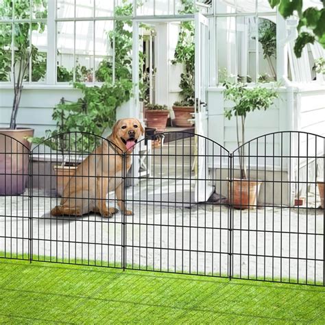 Amazon.com : FOREHOGAR Decorative Metal Garden Fence Outdoor CTW3643 ...