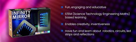 Buy Be Cre8v led Based Infinity Mirror DIY Educational Electronic kit ...