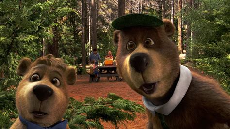 Yogi Bear and Boo Boo Desktop Wallpaper