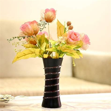 Flipkart Perfect Homes Stylish Colorful Glass Flower Pot / Vase Glass ...