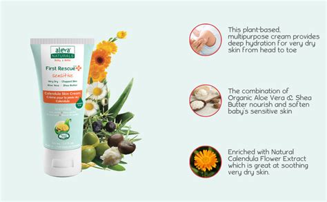 Aleva Naturals First Rescue Calendula Multipurpose Skin Cream | Skin ...