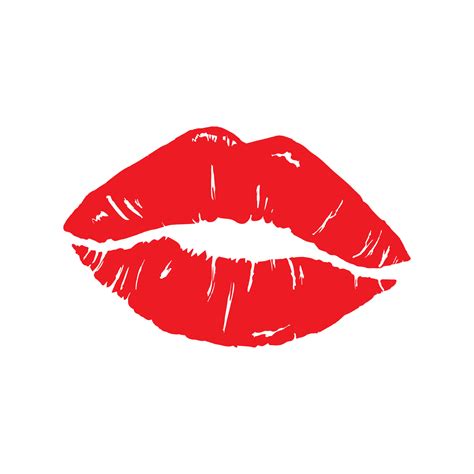 labios icono vector. Beso ilustración símbolo. mujer signo. amor logo ...