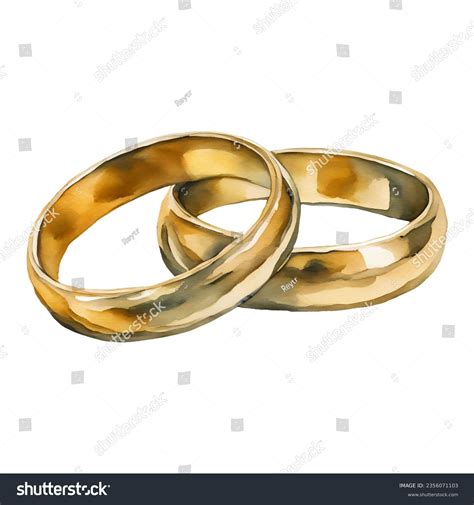 Wedding Rings Illustration