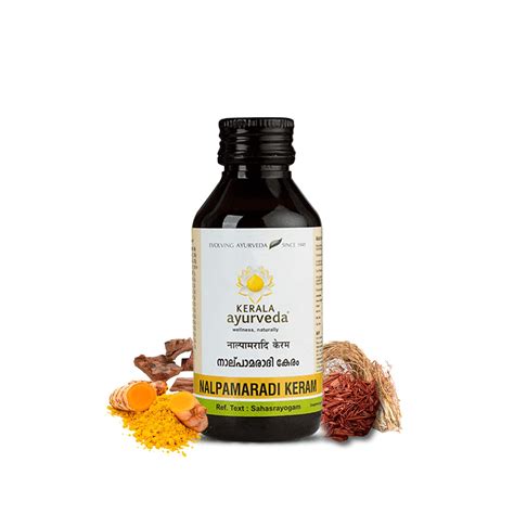 Buy Kerala Ayurveda Nalpamaradi Keram 200ml | Face & Body Oil | Removes ...