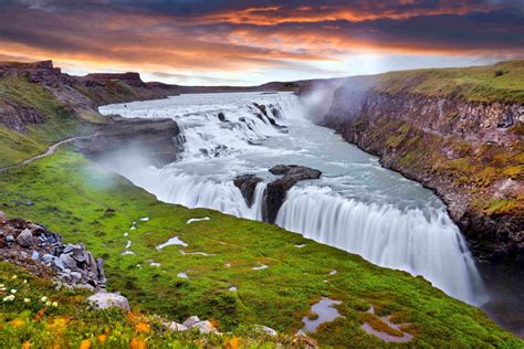 Gullfoss Waterfall: The Golden Falls of Iceland - Iceland Travel Guide