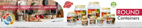 Amazon.in: GAURAV CONTAINERS LTD (G-PET): ROUND CONTAINERS