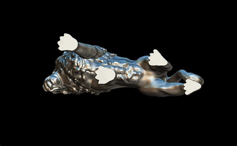 Lion 3D Model – Majestic Jewelry Piece Design