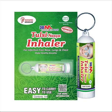 30M TULSI NASYA Inhaler (Ayurvedic) Immuno Life Pvt. Ltd.