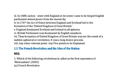 The Making of Nationalism in Europe: Key Events and Concepts (HIST 101 ...