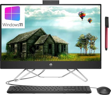 Buy Windows 11] HP 27 All-in-One Computer, 27" FHD 300 nits, Hexa-Core ...