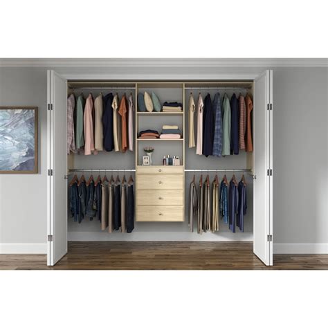 Easy Track 24-in W x 4-in H Honey Blonde Deluxe Drawer RD04-MJON at ...