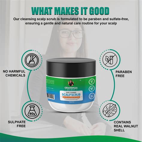 Nidhi's Grandmaa Secret Scalp Scrub with Curry Leaves & Seaweed - Remo ...