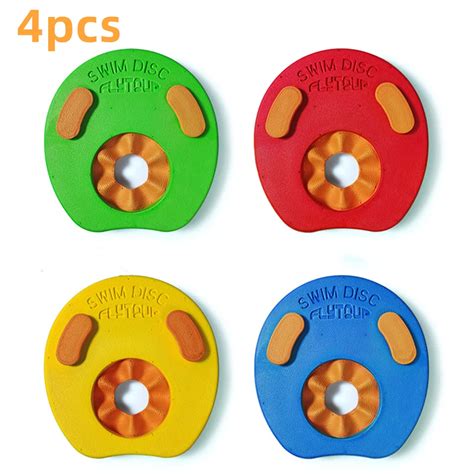 Swim Float Bands 6-Pack EVA Foam Swim Discs – Adjustable Arm Floaties ...