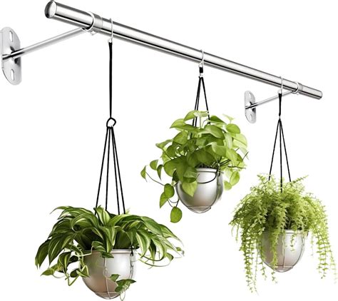 Amazon.com: i-Venoya Window Plant Hanger Indoor with Hanging Plant ...