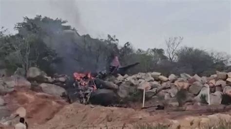2 Indian Air Force pilots killed as trainer aircraft crashes near ...