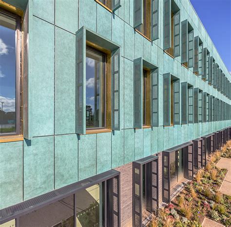 Image result for Red Aluminium Mesh Cladding