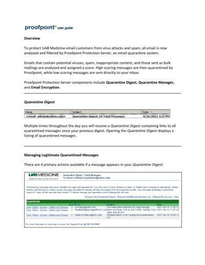 Proofpoint End User Guide 的图像结果