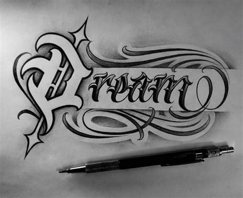 Image result for Script Tattoo Lettering