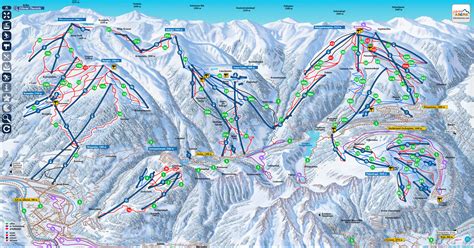 Zillertal Arena (Austria) - rohweder map design