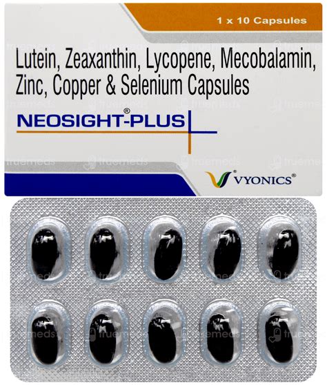 Neosight Plus Capsule 10 - Uses, Side Effects, Dosage, Price | Truemeds