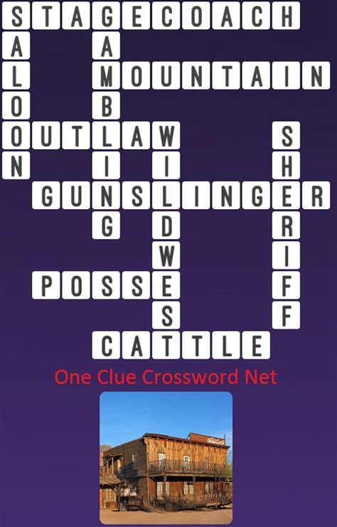 Wild West - Get Answers for One Clue Crossword Now