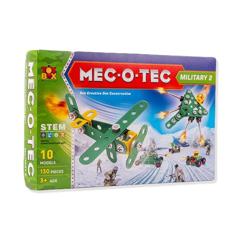 TOYZTREND Toysbox MEC - O - Tec Military 2 Metal Construction Toy ...