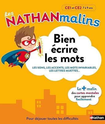 Amazon.in: Buy Bien ecrire les mots CE1 et CE2 - les nathan malins Book ...