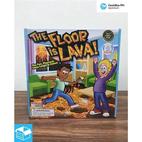 The Floor Is Lava! Kids Game | Shopee Philippines