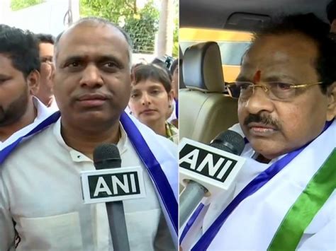 Thota Narasimham, P Vara Prasad join YSRCP